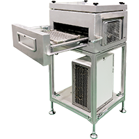 熱風併用式遠赤外線テスト装置