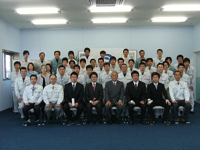 入社式（２００８年）