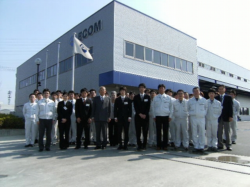 入社式（２００９年）
